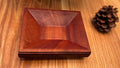 Small Mahogany Carved Tray