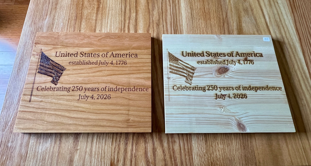250th Independence Day Celebration Sign
