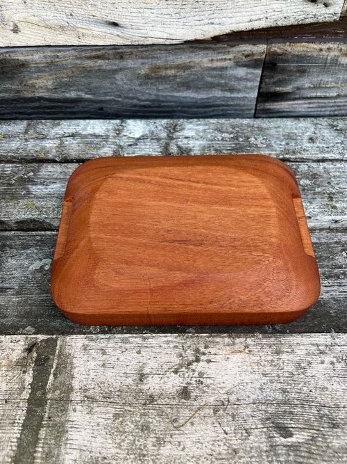 Mahogany Carved Bowl
