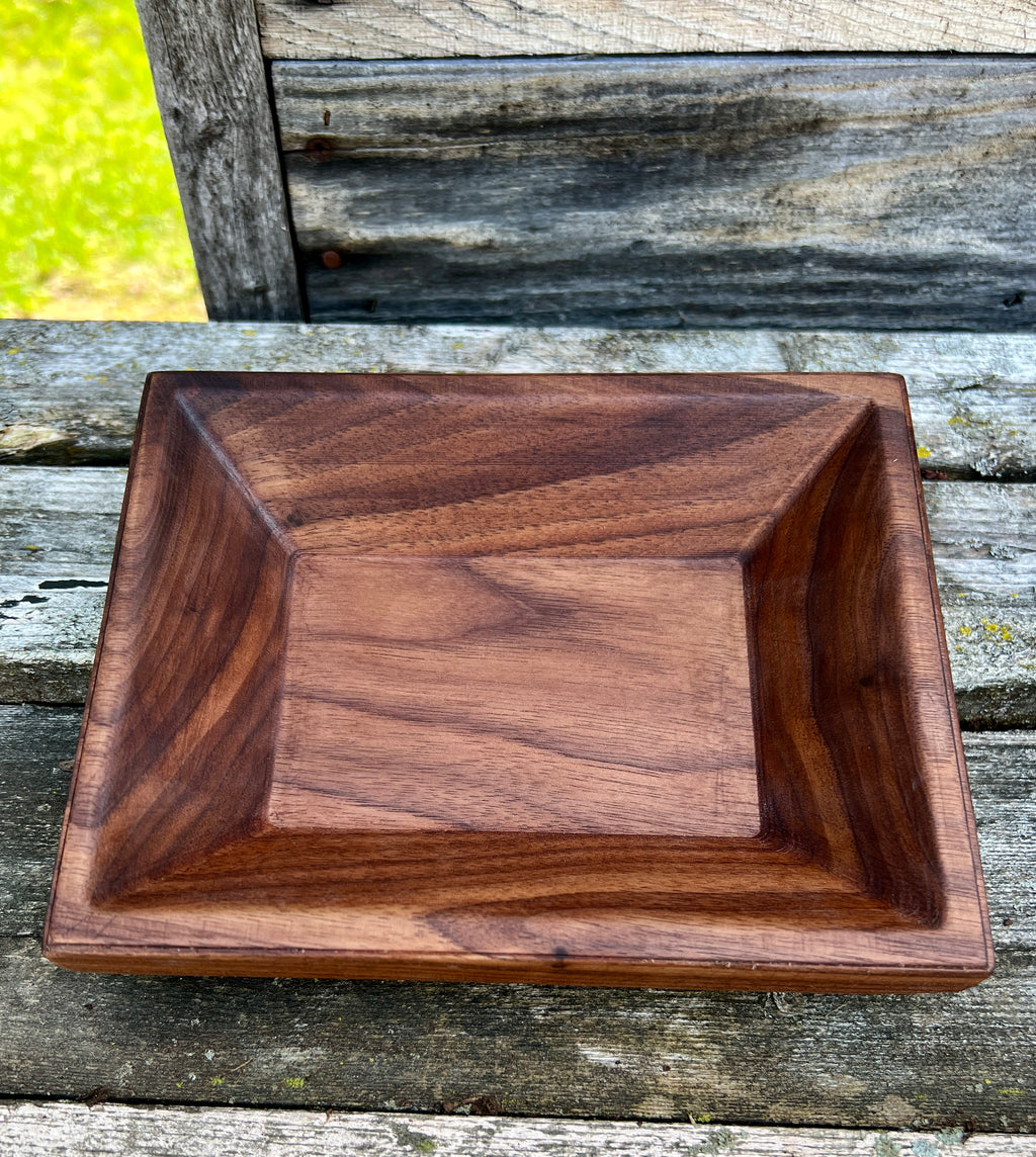 Walnut Deep Tray