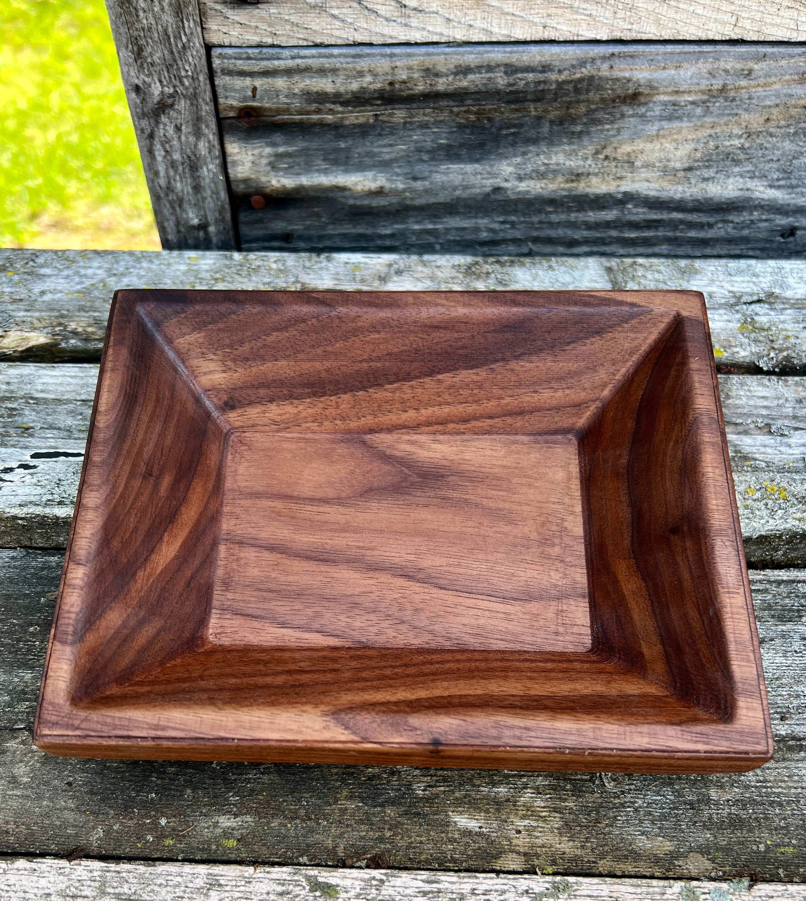 Walnut Deep Tray