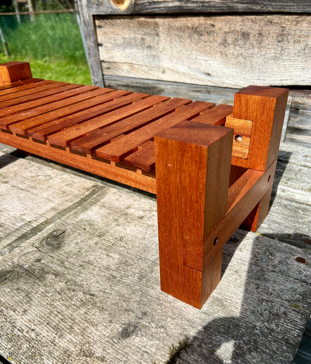 Mahogany Plant Stand